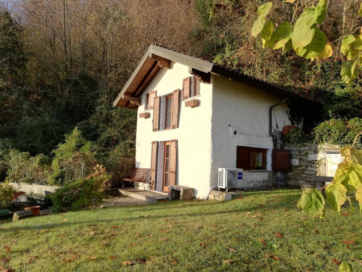 Romantica Casetta Nel Verde Con Vista Sul Lago Belgirate Exterior photo
