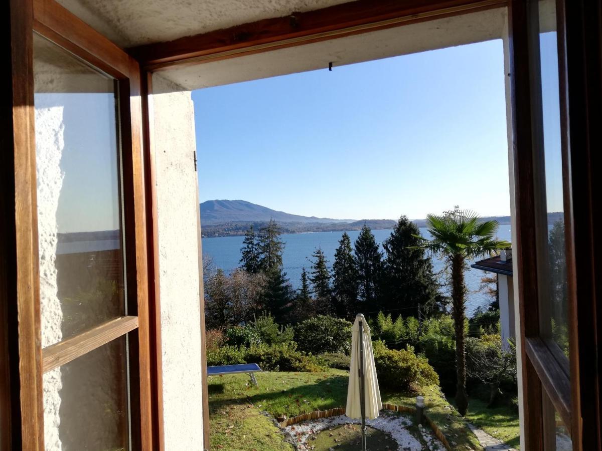 Romantica Casetta Nel Verde Con Vista Sul Lago Belgirate Exterior photo