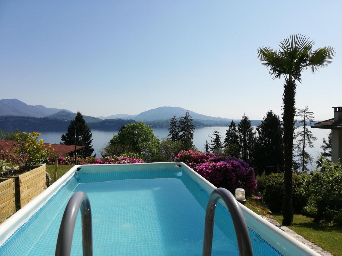 Romantica Casetta Nel Verde Con Vista Sul Lago Belgirate Exterior photo